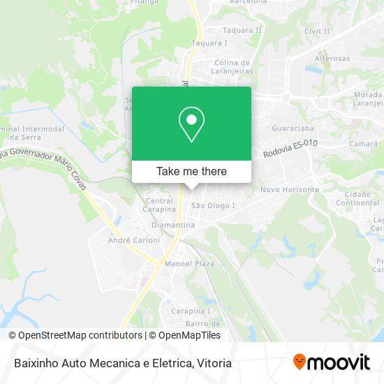 Baixinho Auto Mecanica e Eletrica map