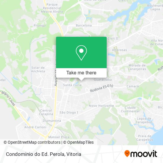 Condominio do Ed. Perola map