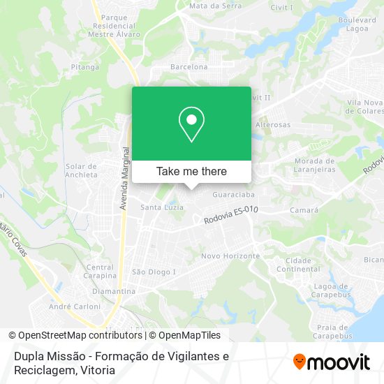 Dupla Missão - Formação de Vigilantes e Reciclagem map