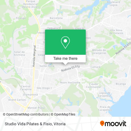 Studio Vida Pilates & Fisio map