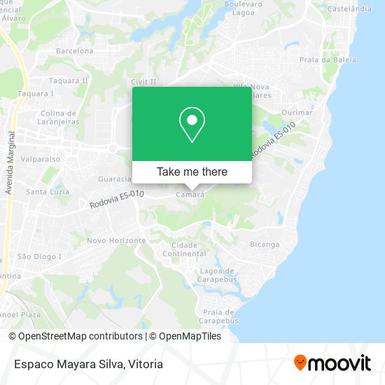 Espaco Mayara Silva map