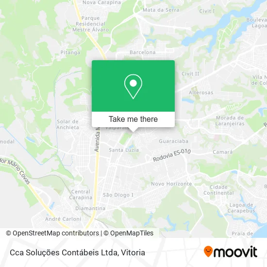 Cca Soluções Contábeis Ltda map