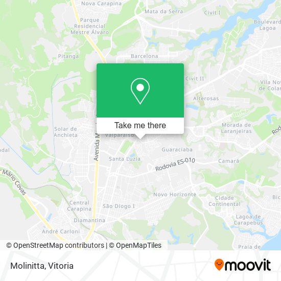 Molinitta map