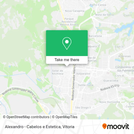 How to Get to Alexandro - Cabelos e Estetica in Carapina by Bus?