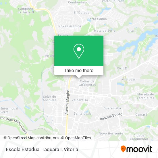 Escola Estadual Taquara I map