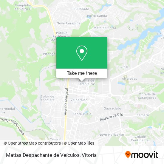 Matias Despachante de Veículos map