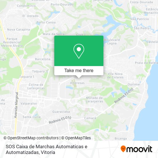 SOS Caixa de Marchas Automaticas e Automatizadas map