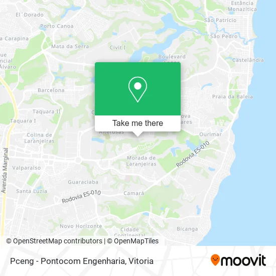 Pceng - Pontocom Engenharia map