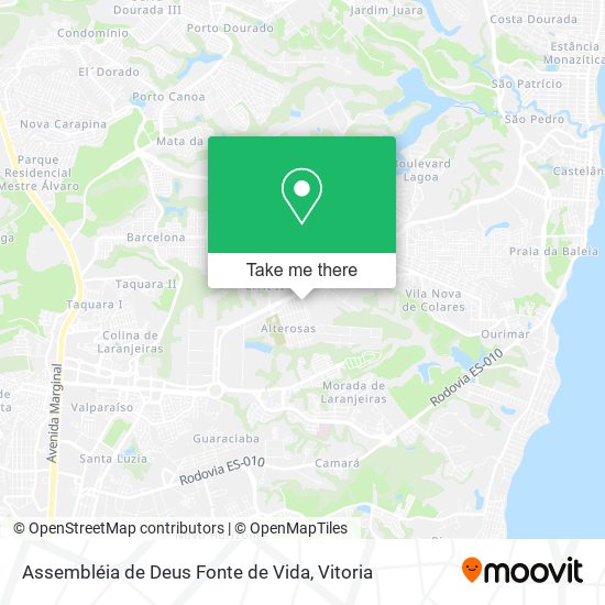 Assembléia de Deus Fonte de Vida map