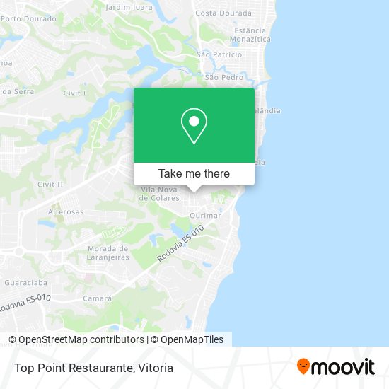 Top Point Restaurante map
