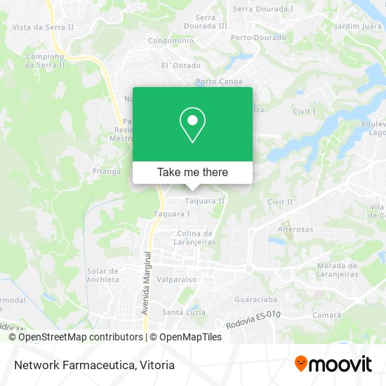 Network Farmaceutica map