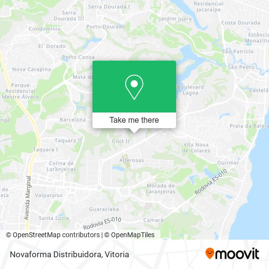 Novaforma Distribuidora map