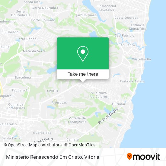 Ministerio Renascendo Em Cristo map