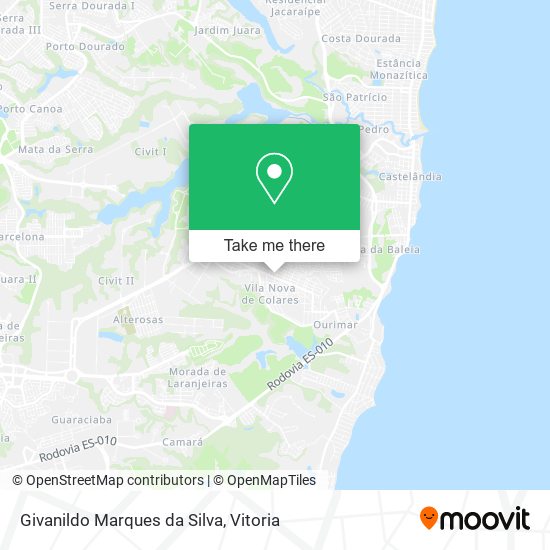 Givanildo Marques da Silva map