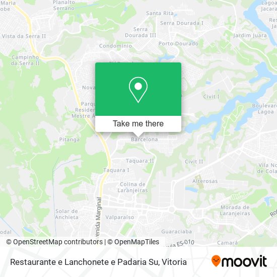 Restaurante e Lanchonete e Padaria Su map
