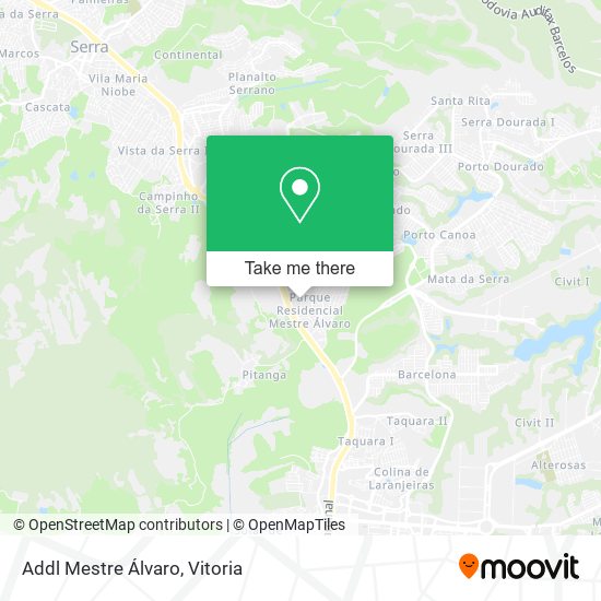 Addl Mestre Álvaro map