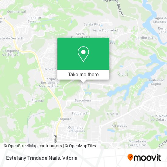 Estefany Trindade Nails map