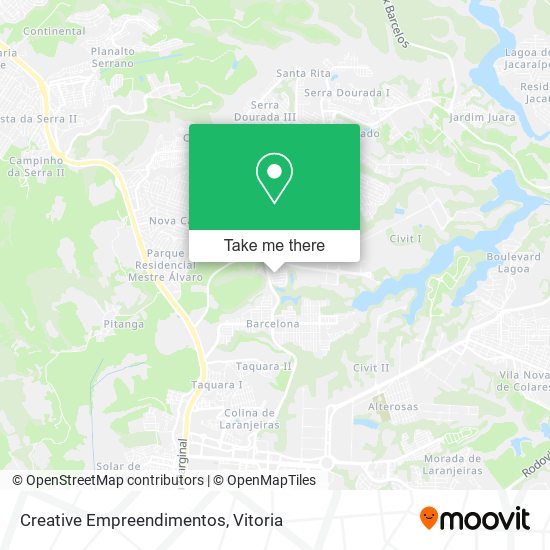 Creative Empreendimentos map
