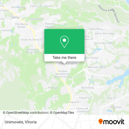 Unimoveis map