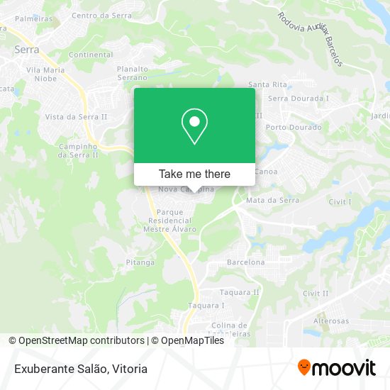 Exuberante Salão map