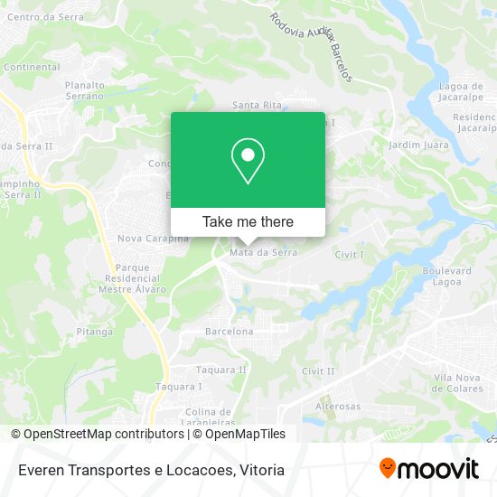 Everen Transportes e Locacoes map