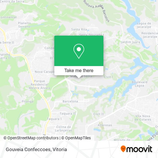 Gouveia Confeccoes map