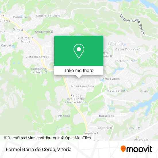 Formei Barra do Corda map