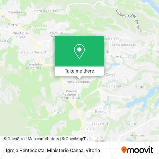Igreja Pentecostal Ministerio Canaa map
