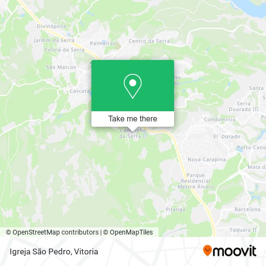 Igreja São Pedro map