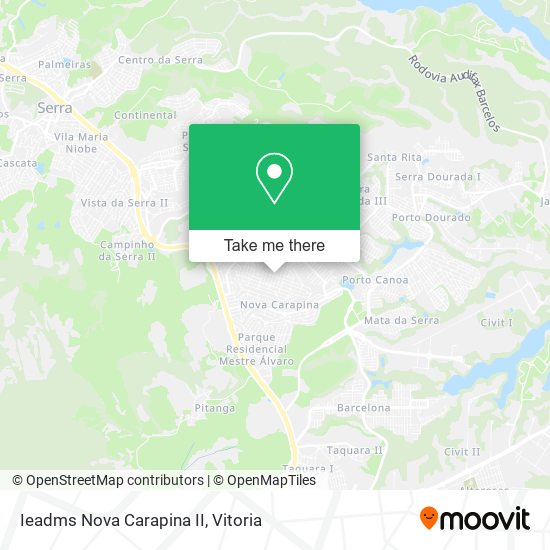 Ieadms Nova Carapina II map