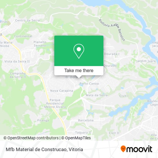 Mfb Material de Construcao map