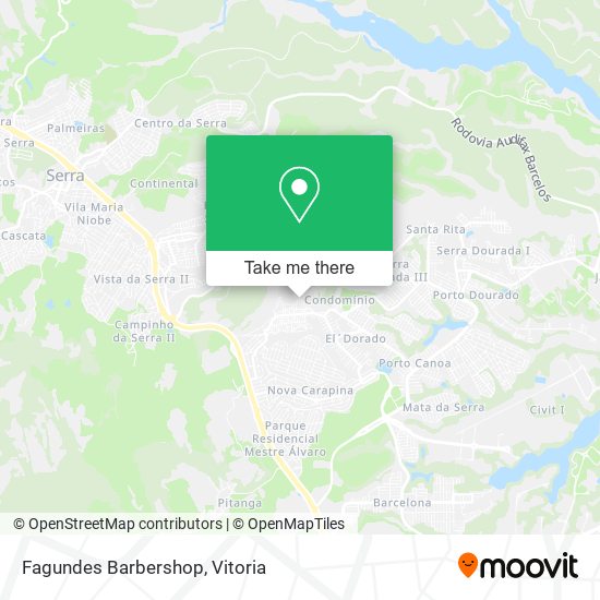 Fagundes Barbershop map