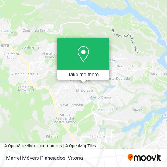 Marfel Móveis Planejados map