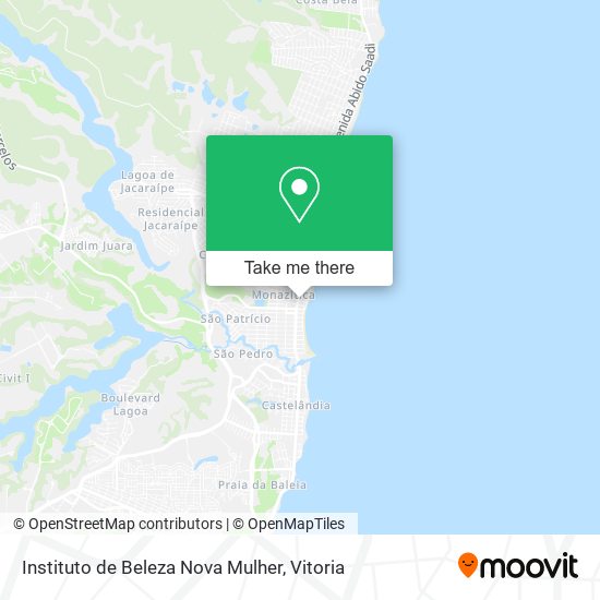 Instituto de Beleza Nova Mulher map