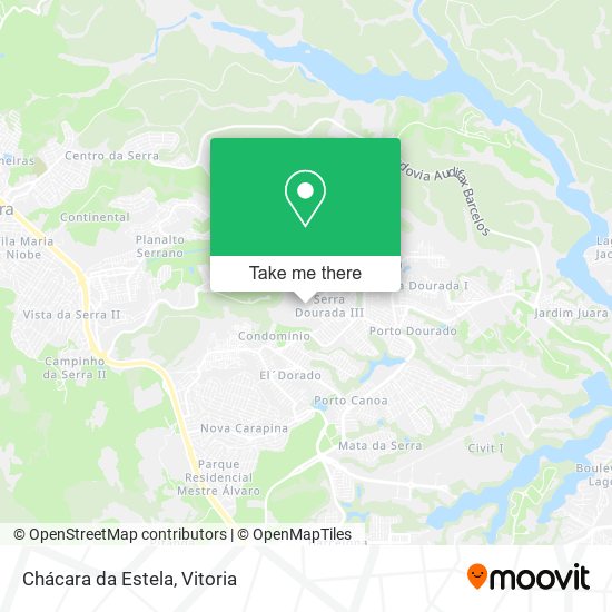Chácara da Estela map