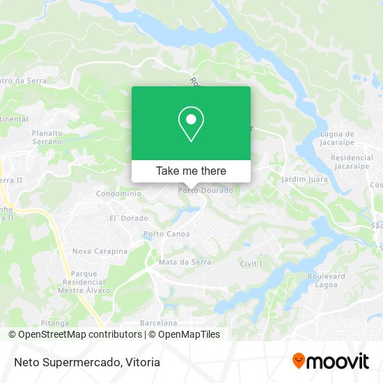 Neto Supermercado map