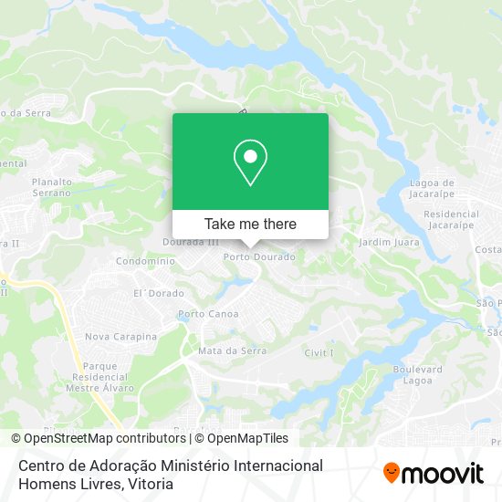 Centro de Adoração Ministério Internacional Homens Livres map