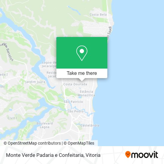 Monte Verde Padaria e Confeitaria map