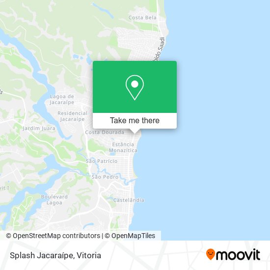 Splash Jacaraípe map