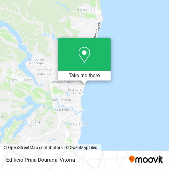 Edificio Praia Dourada map