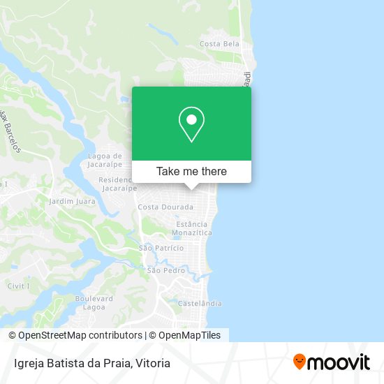 Igreja Batista da Praia map