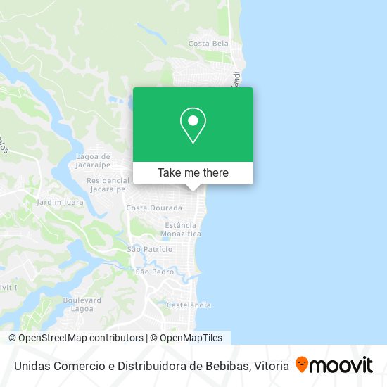 Unidas Comercio e Distribuidora de Bebibas map