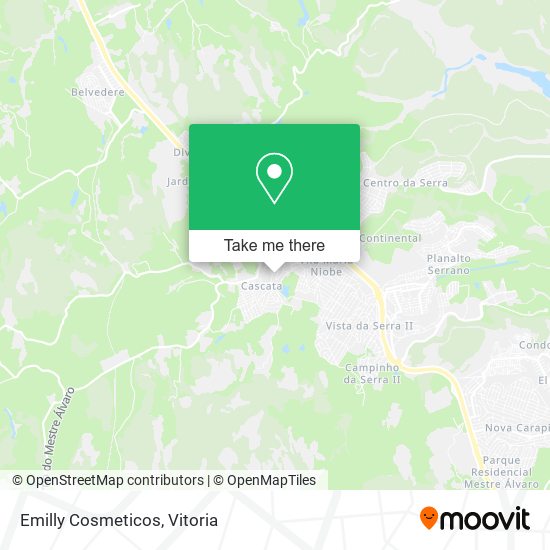 Emilly Cosmeticos map