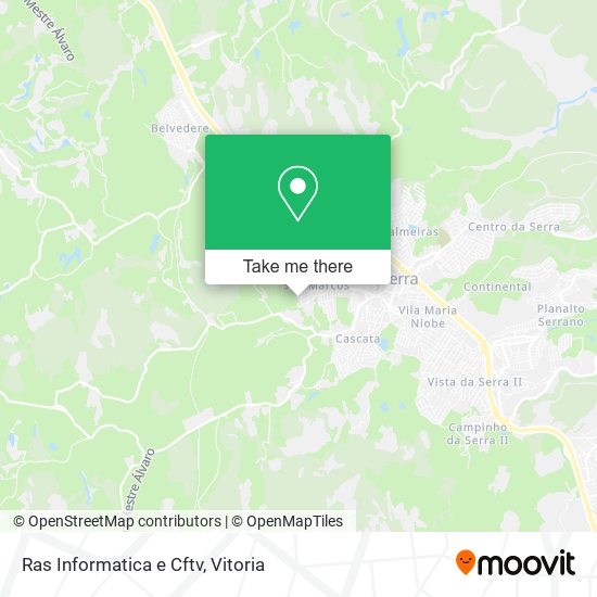 Ras Informatica e Cftv map