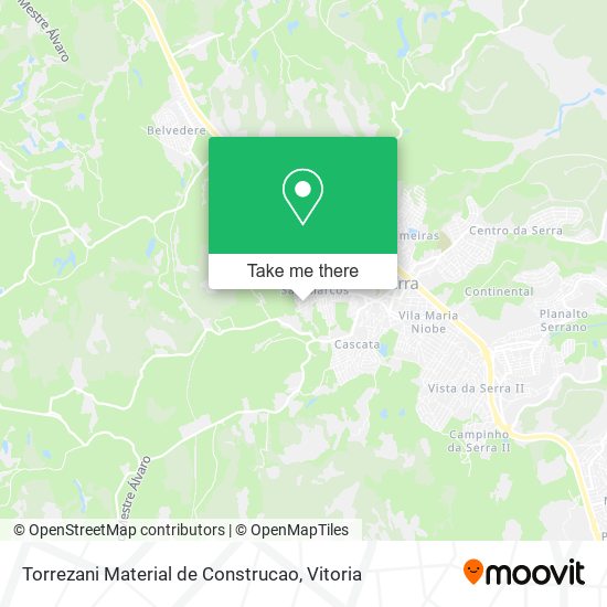 Torrezani Material de Construcao map