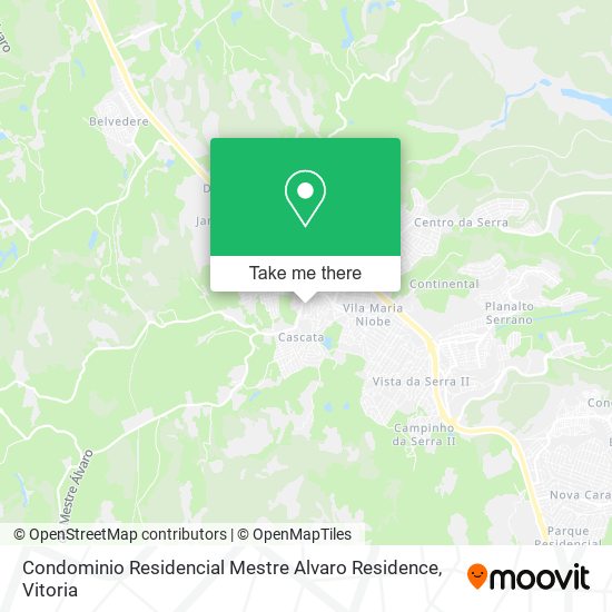 Condominio Residencial Mestre Alvaro Residence map