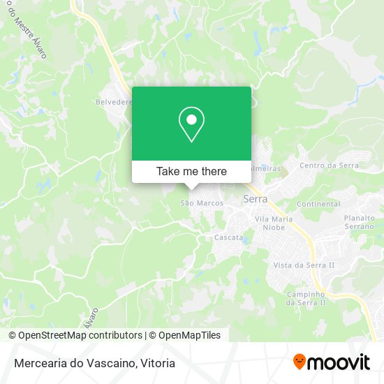 Mercearia do Vascaino map