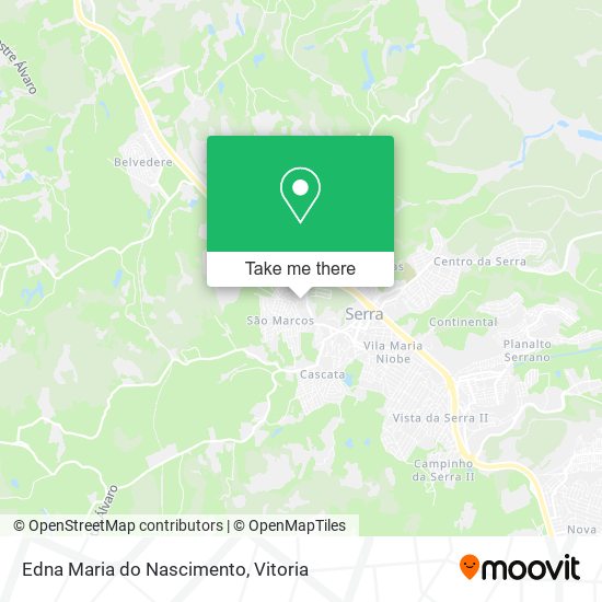 Edna Maria do Nascimento map
