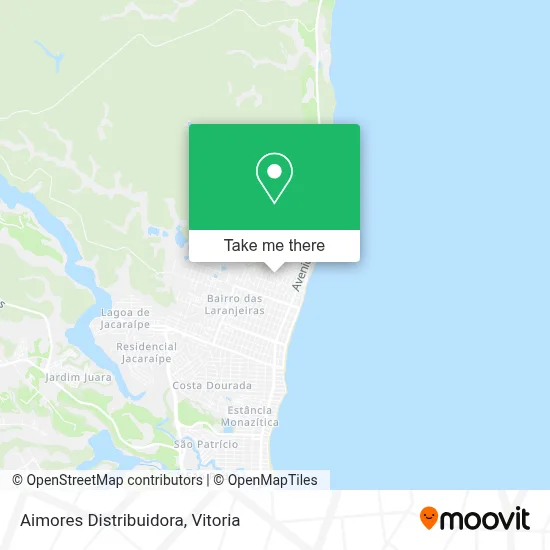 Aimores Distribuidora map
