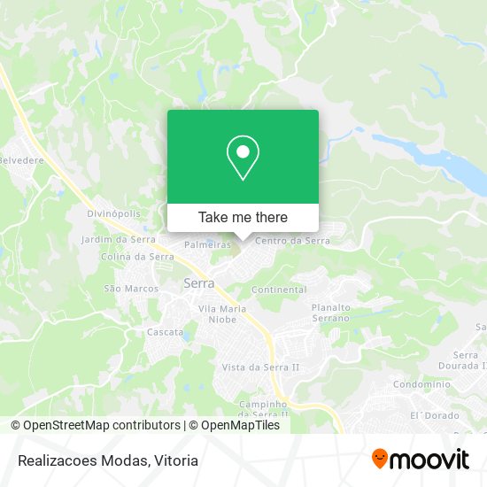 Realizacoes Modas map